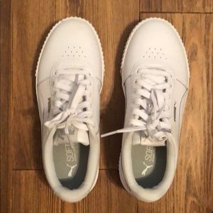 White Puma Sneakers